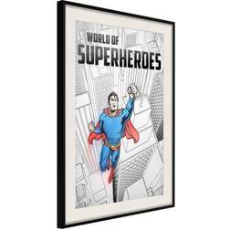 Arkiio Affisch World of Superheroes [Poster] 30x45 Poster